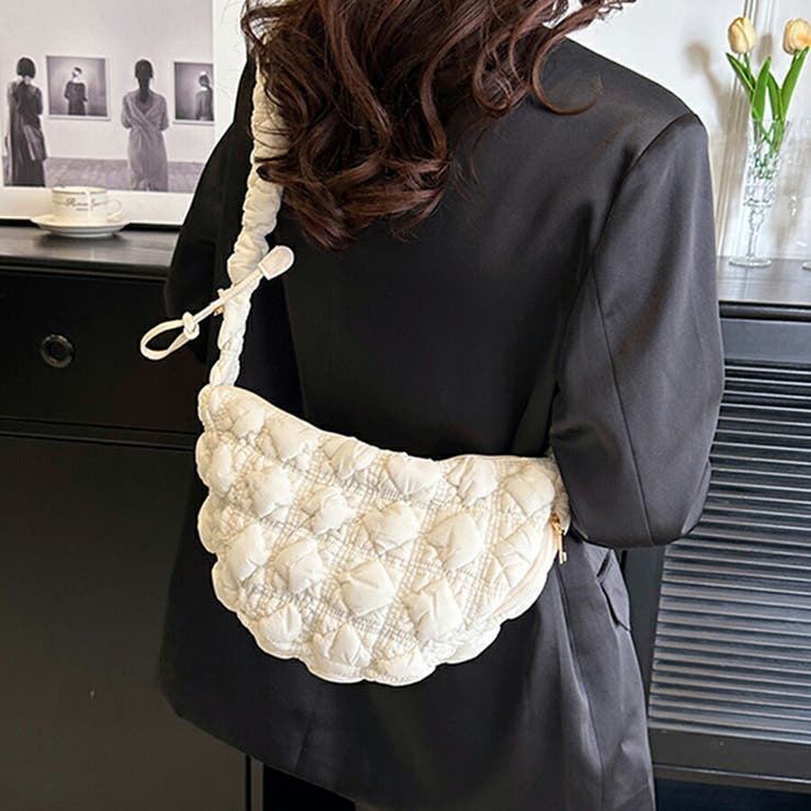 ポップコーン雲ショルダーバッグ もこもこ ふわふわ | SLENDER | 詳細画像3 