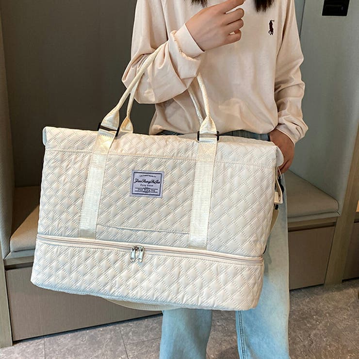 31 Sons de mode☆キルティングチェーントートbag☆中古品 黒