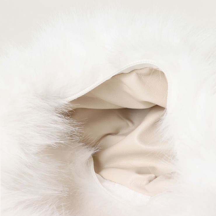 アニマルファー ハンドバッグ ふわふわ | SLENDER | 詳細画像8 