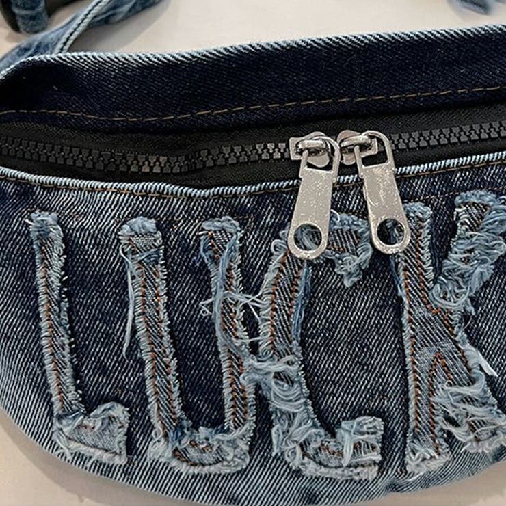 【DSQUARED2】ロゴデザイン デニム ボディバッグ※送関込 220928-027.jpg