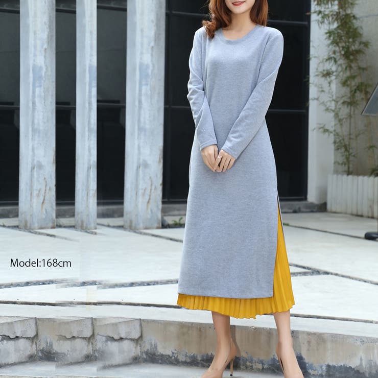 ニットソースリットワンピース ロング 春秋冬 品番 Xl Slender スレンダー のレディースファッション 通販 Shoplist ショップリスト ニットソースリットワンピース ロング 春秋冬 品番 Xl Slender スレンダー のレディースファッション 通販 Shoplist ショップリスト