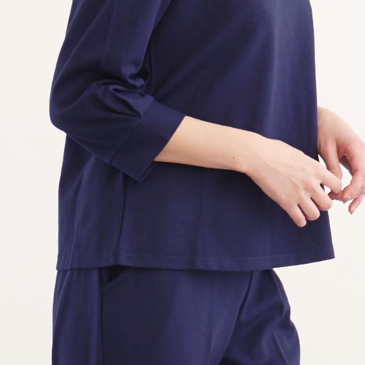 超美品 2117 of Sweden セットアップ レディース Mサイズ She's Closet セットアップ コード刺繍ライン柄長袖ジップニット