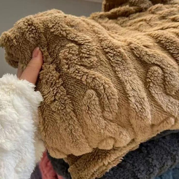 まるで着る毛布もこもこルームウェア 上下セット パンツ | SLENDER | 詳細画像14 