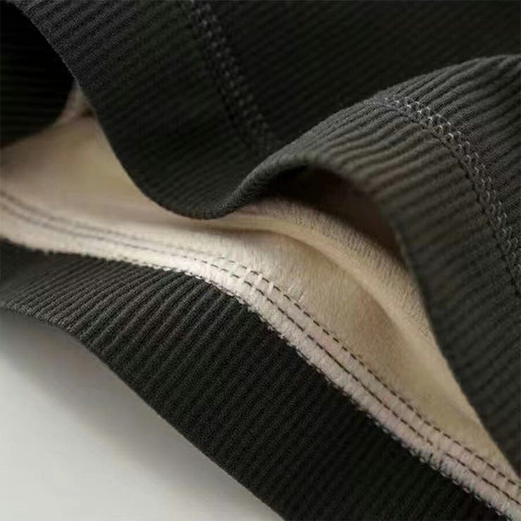 裏起毛タンクトップ リブ 暖かい | SLENDER | 詳細画像3 