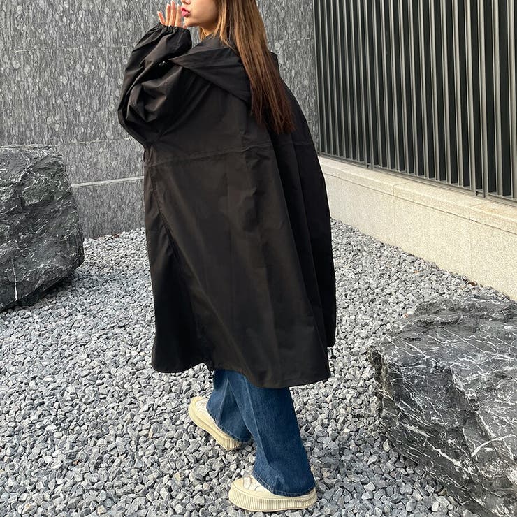 ボリュームロングマウンテンパーカー オーバーサイズ カジュアル[品番