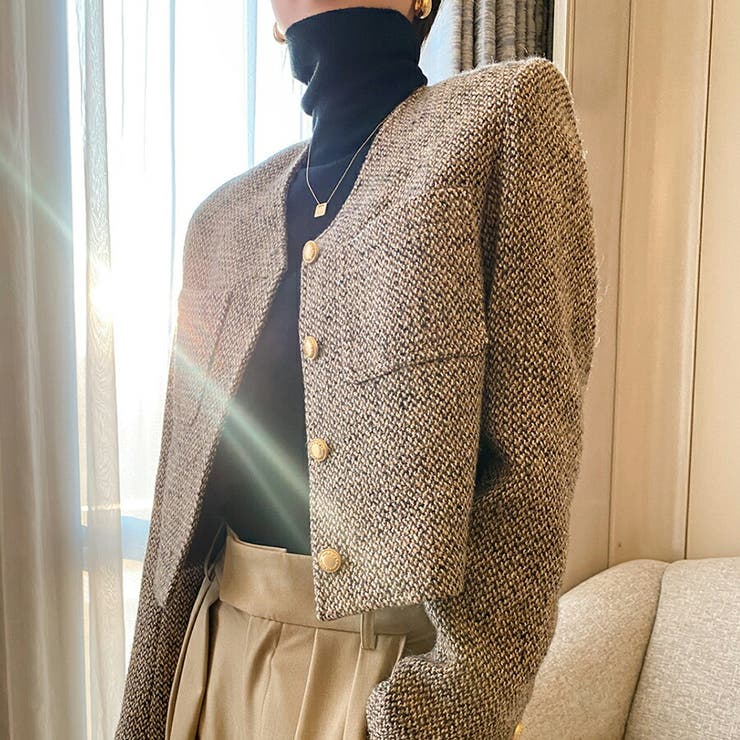 ノーカラージャケット オケージョン 仕事 | SLENDER | 詳細画像5 