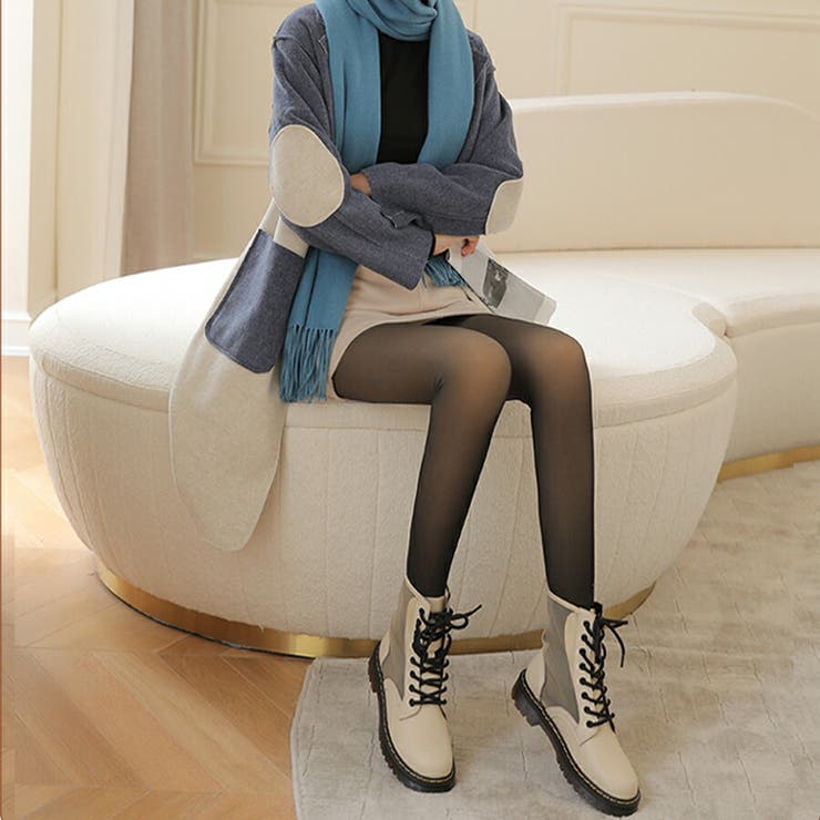 ストッキング風裏起毛タイツ 透けて見えるタイツ 美脚 品番 Xl Slender スレンダー のレディースファッション通販 Shoplist ショップリスト