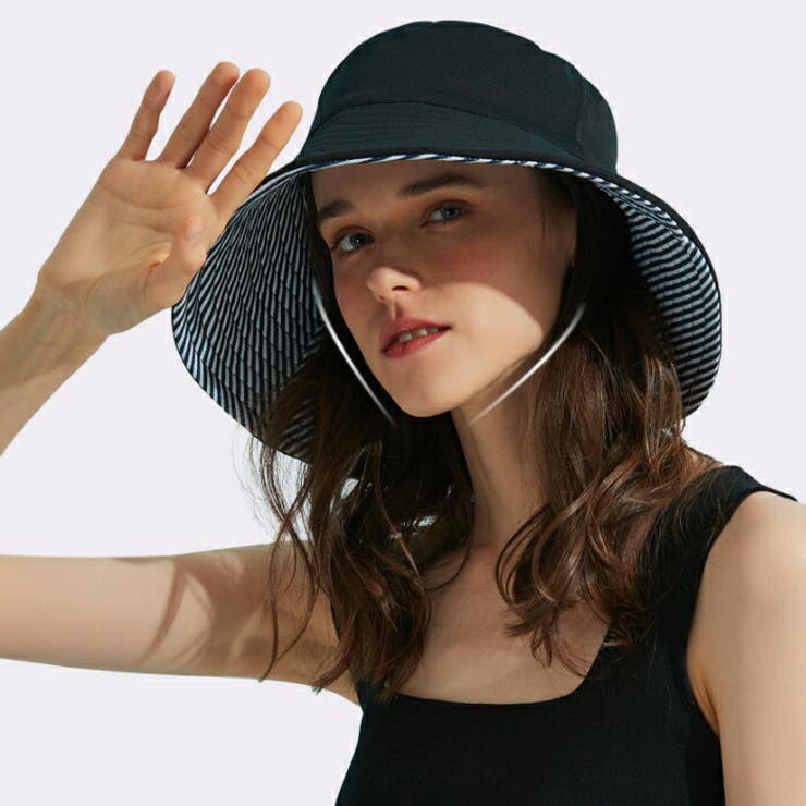 ボーダー軽量リバーシブル ハット アウトドア | SLENDER | 詳細画像5 