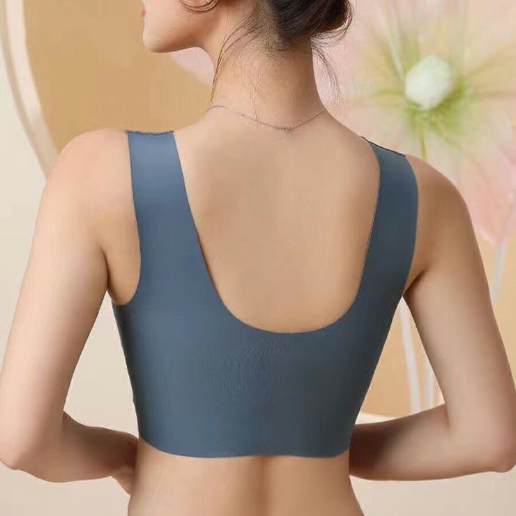 ノンワイヤーシームレスブラ レース ナイトブラ | SLENDER | 詳細画像6 