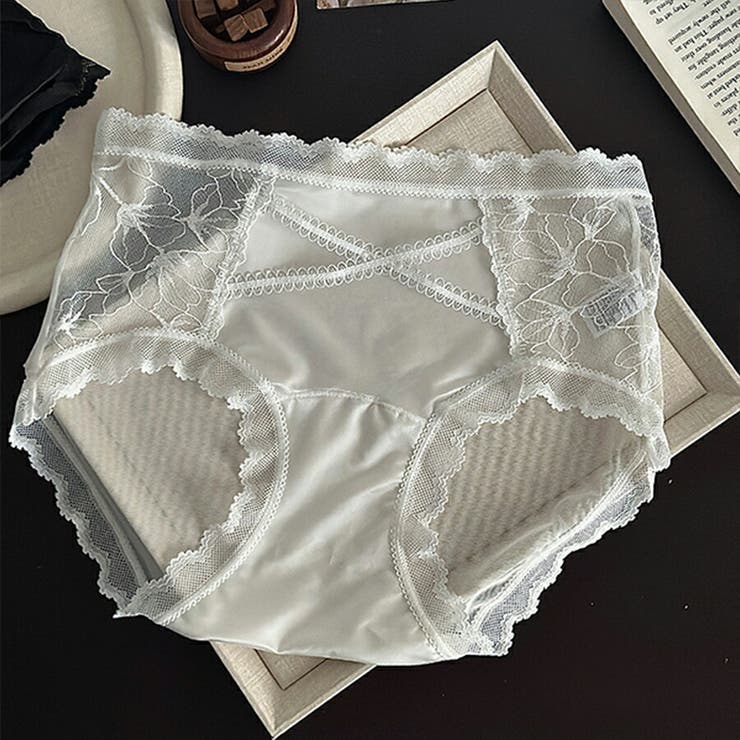 ホワイト | ストレッチシアーデザインショーツ メッシュ 春夏秋冬 | SLENDER