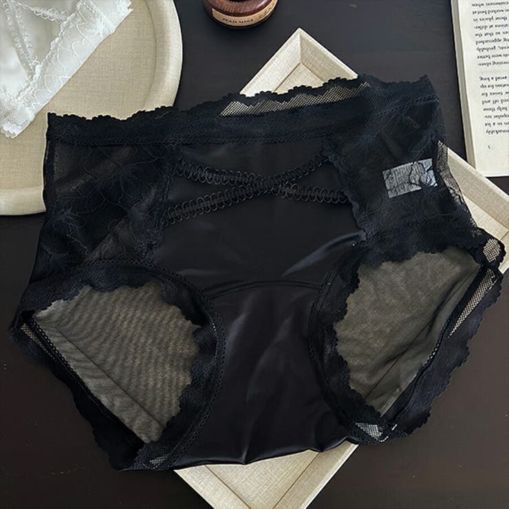 ブラック | ストレッチシアーデザインショーツ メッシュ 春夏秋冬 | SLENDER