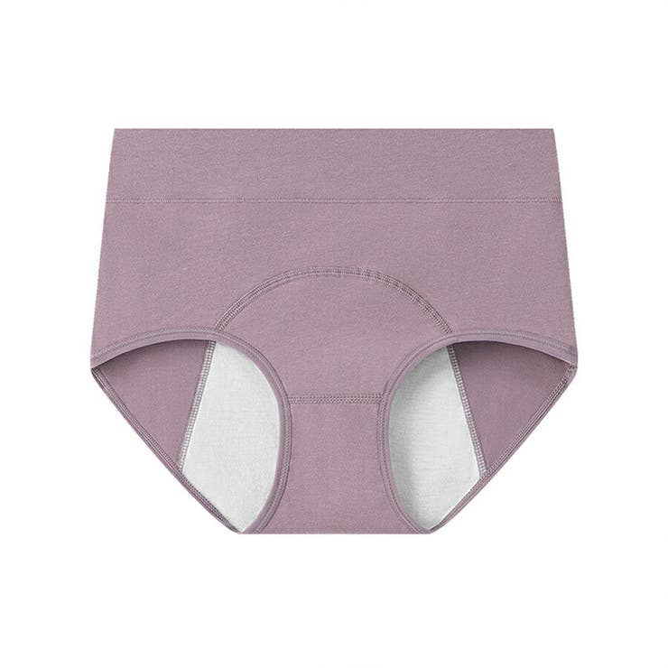 パープル | ハイウエストサニタリーショーツ 生理用 吸水 | SLENDER
