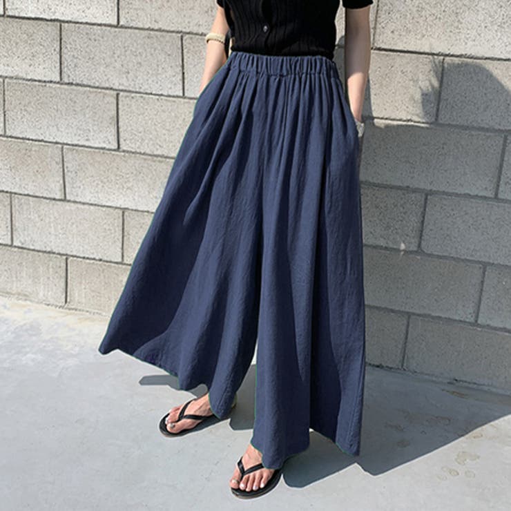 楽天市場】ワイドパンツ レディース きれいめ 春 夏 パンツ