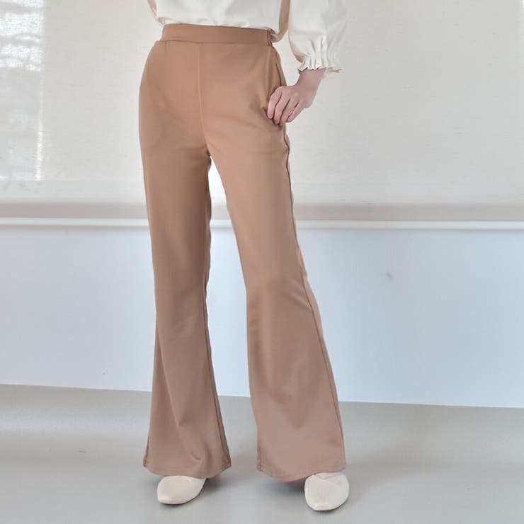 スカーラ LAVA　ベーシックフレアパンツ　ヨガパンツ　ブラウン　Mサイズ SUKALA】シャインストレッチフィットパンツ(M・L・LLサイズ