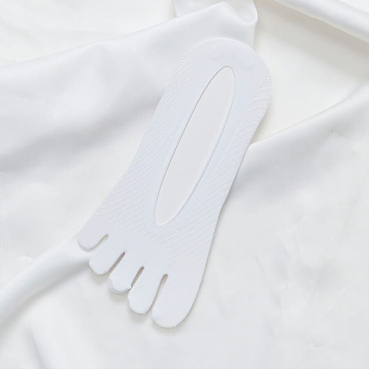 【5足セット】5本指フットカバー 浅履き 靴下 | SLENDER | 詳細画像2 