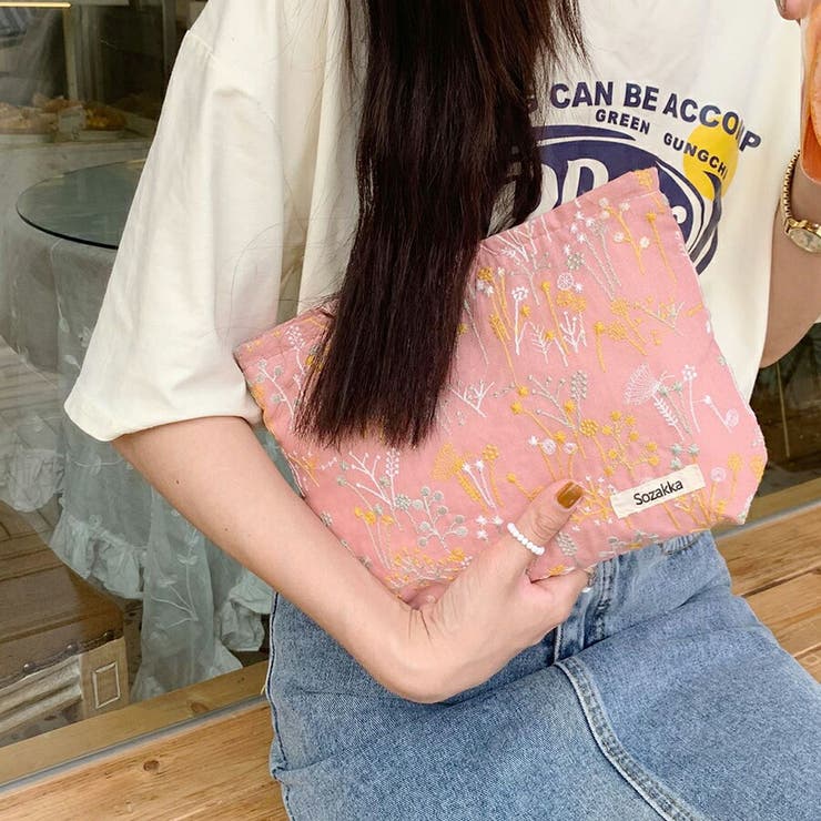 Wファスナーポーチ Fluffy フラフィ ポスト便送料300円 | LIRICO
