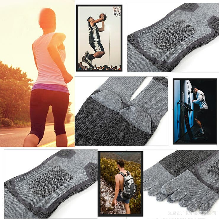 5本指ソックス クルー丈 男女兼用 | SLENDER | 詳細画像6 