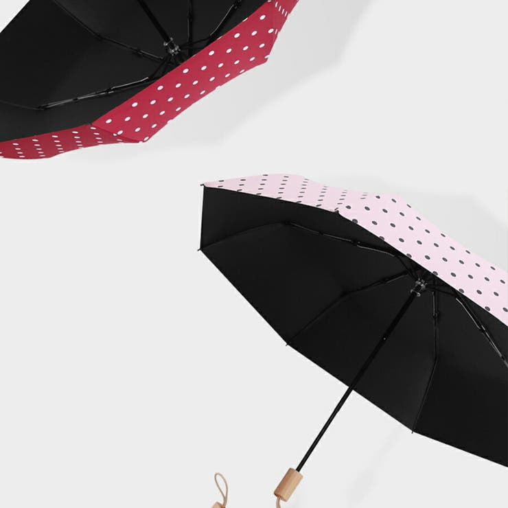 【美品】トラディショナルウェザー　晴雨兼用折り畳み傘　ドット柄　UV加工 ✨美品 トラディショナルウェザー 晴雨兼用折り畳み傘 ドット柄