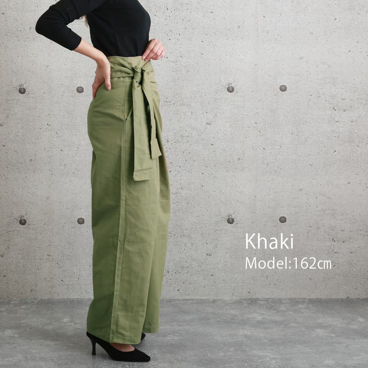 巻きパンツ ラップパンツ 結ぶ | SLENDER | 詳細画像5 