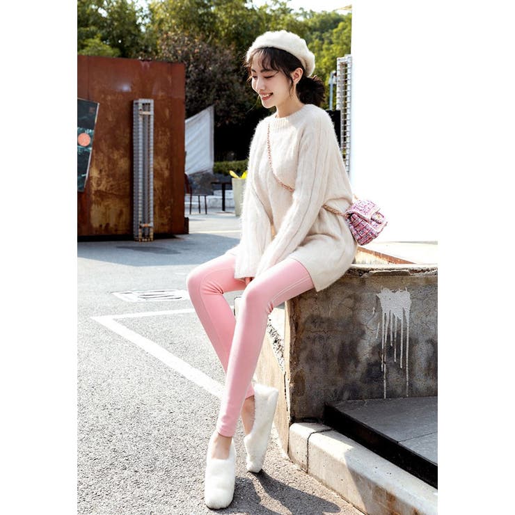 ダブルラインレギンスパンツ レギンス スパッツ[品番：XL000001716