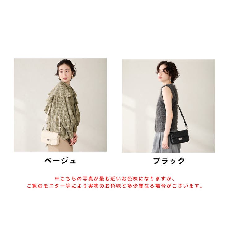 キルティングボックスショルダーバッグ/BA-262 | ORiental TRaffic | 詳細画像2 