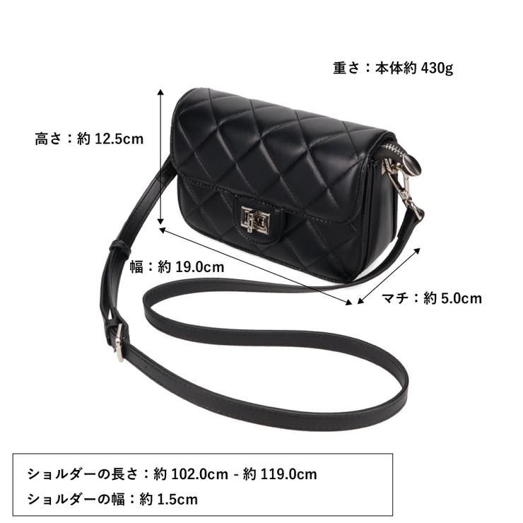 キルティングボックスショルダーバッグ/BA-262 | ORiental TRaffic | 詳細画像9 