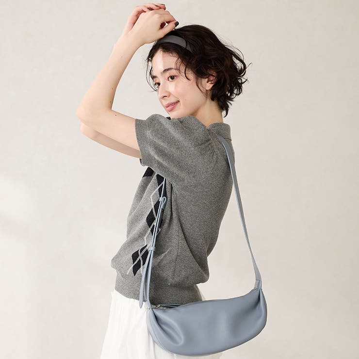 ブルー | ソフトフェイクレザーボディーバッグ/BA-264 | ORiental TRaffic