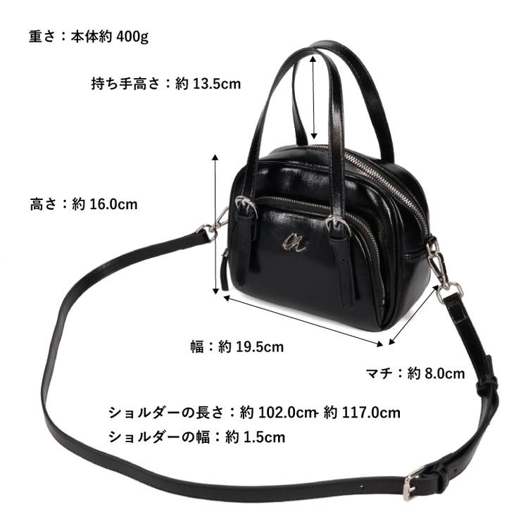 シルバーロゴモチーフボストンバッグ/BA-265 | ORiental TRaffic | 詳細画像5 