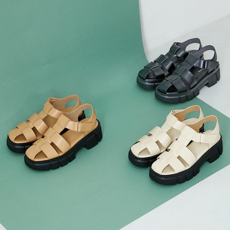 《オリエンタルトラフィック》厚底ワイドストラップグルカサンダル/31226 | ORiental TRaffic | 詳細画像10 