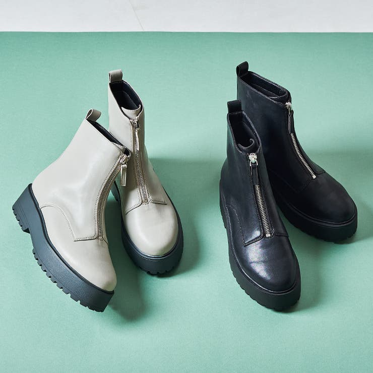 厚底フロントジップブーツ/31402 | ORiental TRaffic | 詳細画像2 