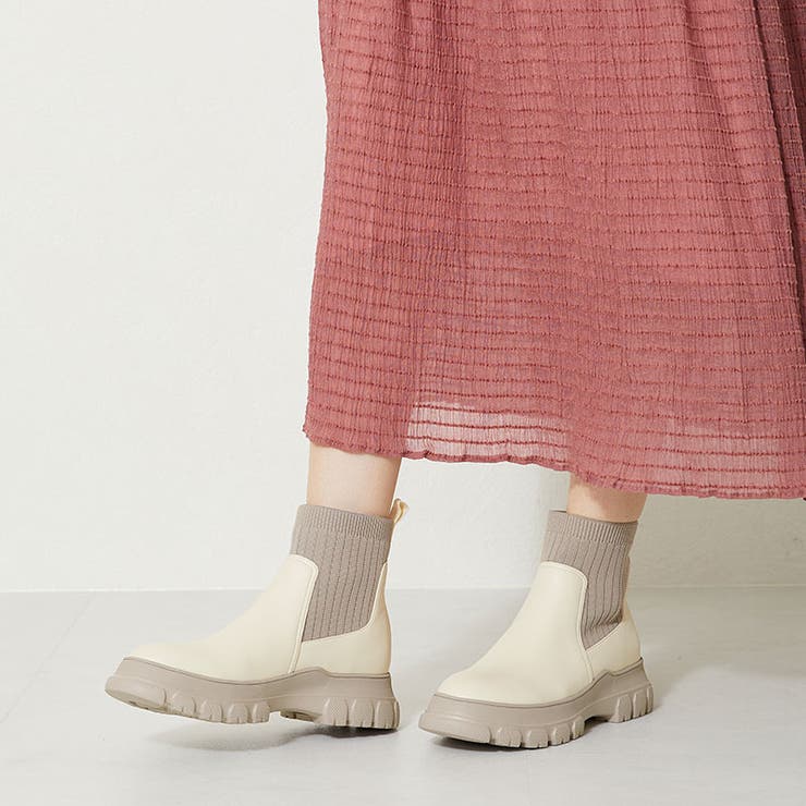 トラックソールリブニットブーツ/31404[品番：ORTS0005924]｜ORiental