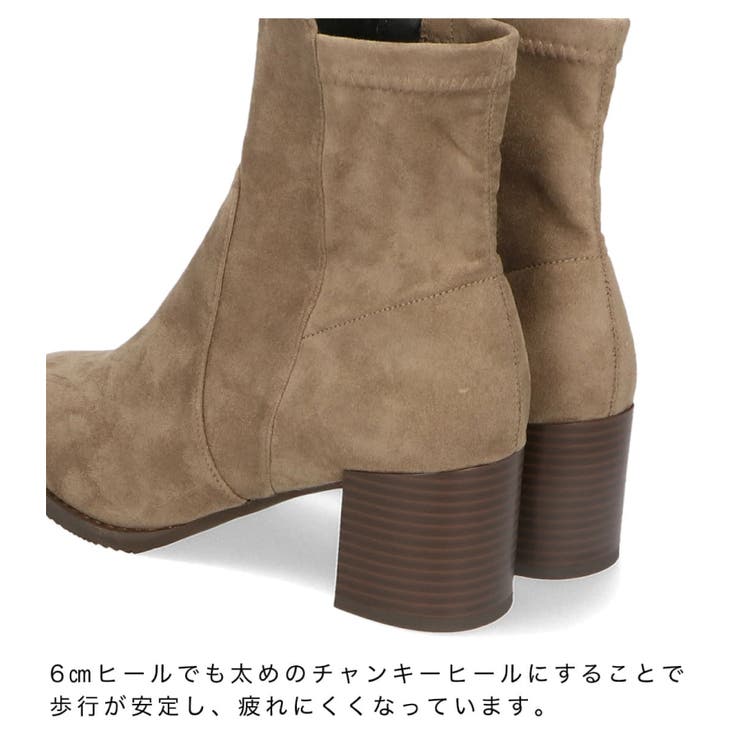 【新色追加】チャンキーヒールミドルブーツ/31408 | ORiental TRaffic | 詳細画像5 