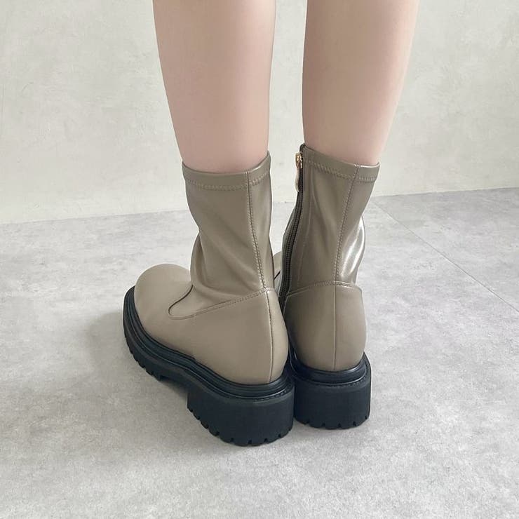 厚底 タンクソールストレッチブーツ/31414 | ORiental TRaffic | 詳細画像23 