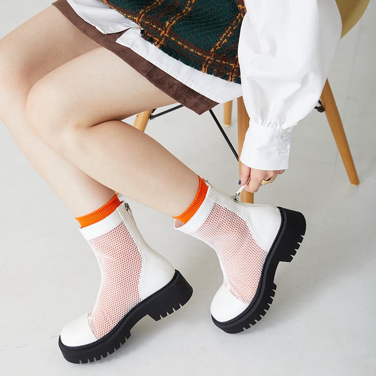 メッシュ切替ブーツ