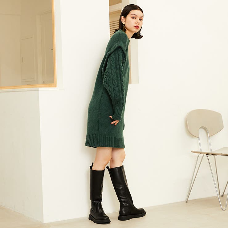 oHUNTER オリーブグリーン ロングブーツ 39 新同 HUNTER オリーブグリーン ロングブーツ - メルカリ