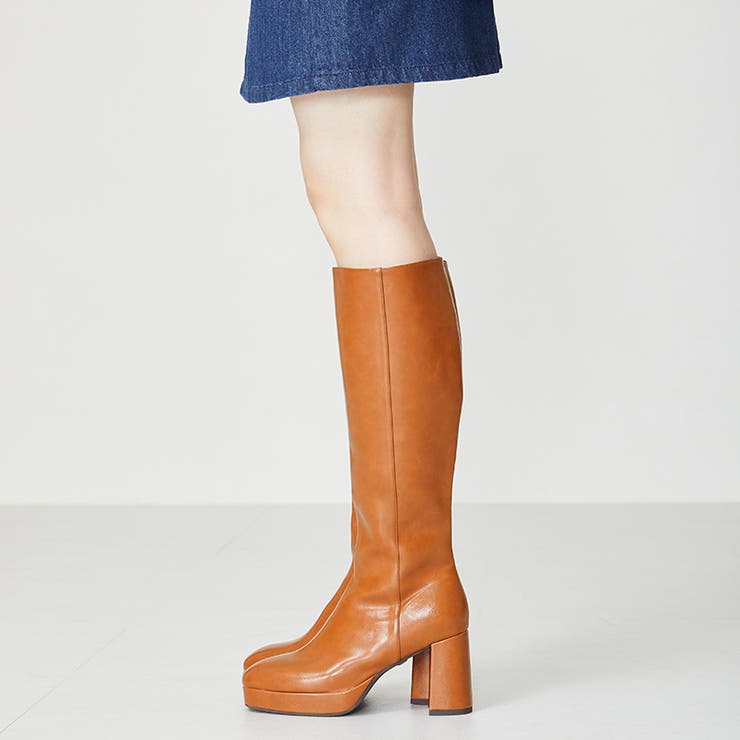 オリエンタルトラフィック》プラットフォームロングブーツ/31511[品番