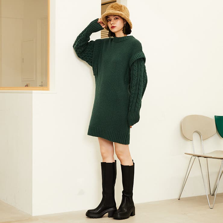 《オリエンタルトラフィック》厚底サイドゴアロングブーツ/31512 | ORiental TRaffic | 詳細画像12 