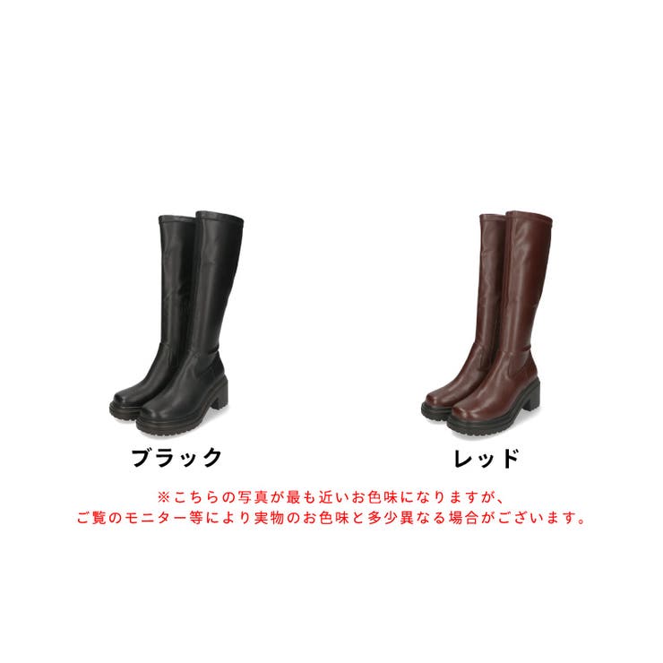 オリエンタルトラフィック》厚底ストレッチヒールロングブーツ
