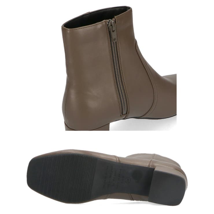 スクエアトゥプレーンショートブーツ/32401 | ORiental TRaffic | 詳細画像12 