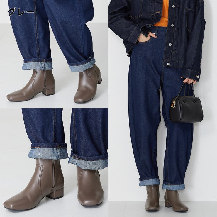 スクエアトゥプレーンショートブーツ/32401 | ORiental TRaffic | 詳細画像6 