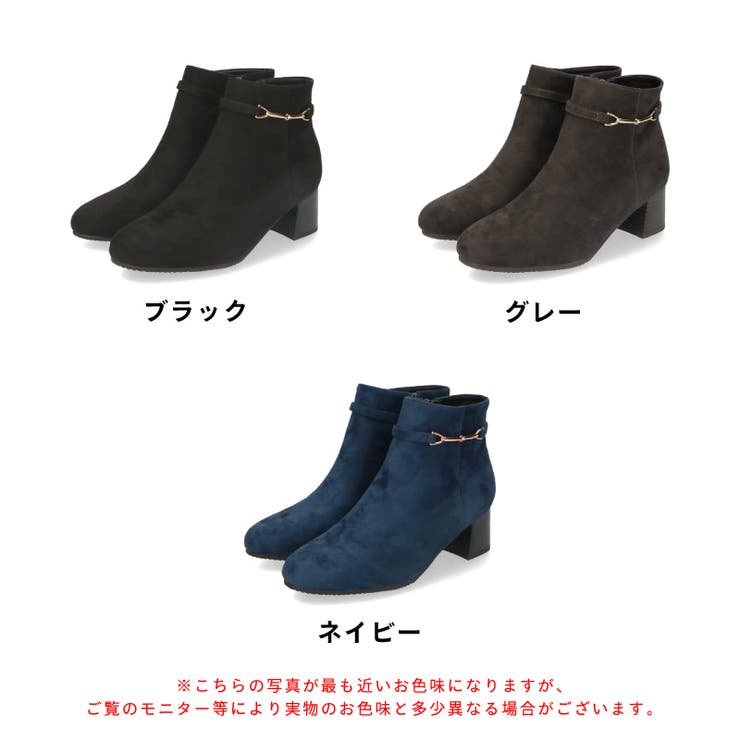 オリエンタルトラフィック》ビットモチーフミドルヒールブーツ