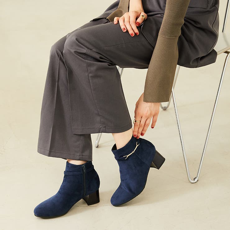 ビットモチーフミドルヒールブーツ/32406 | ORiental TRaffic | 詳細画像9 