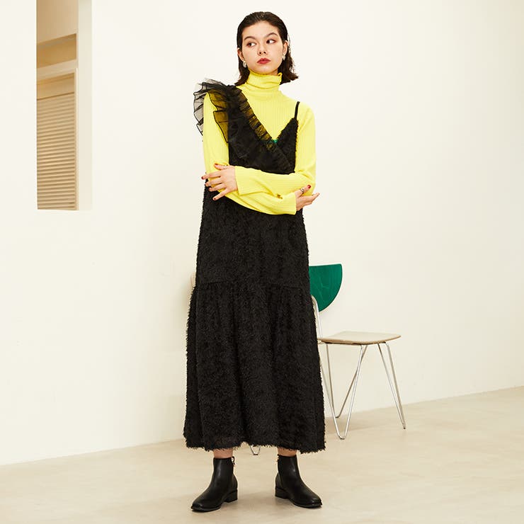 オリエンタルトラフィック》ゴールドジップスクエアトゥブーツ/32408