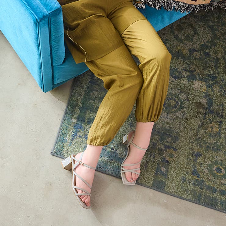 《オリエンタルトラフィック》ナローストラップメタリックラインサンダル 41208 | ORiental TRaffic | 詳細画像18 