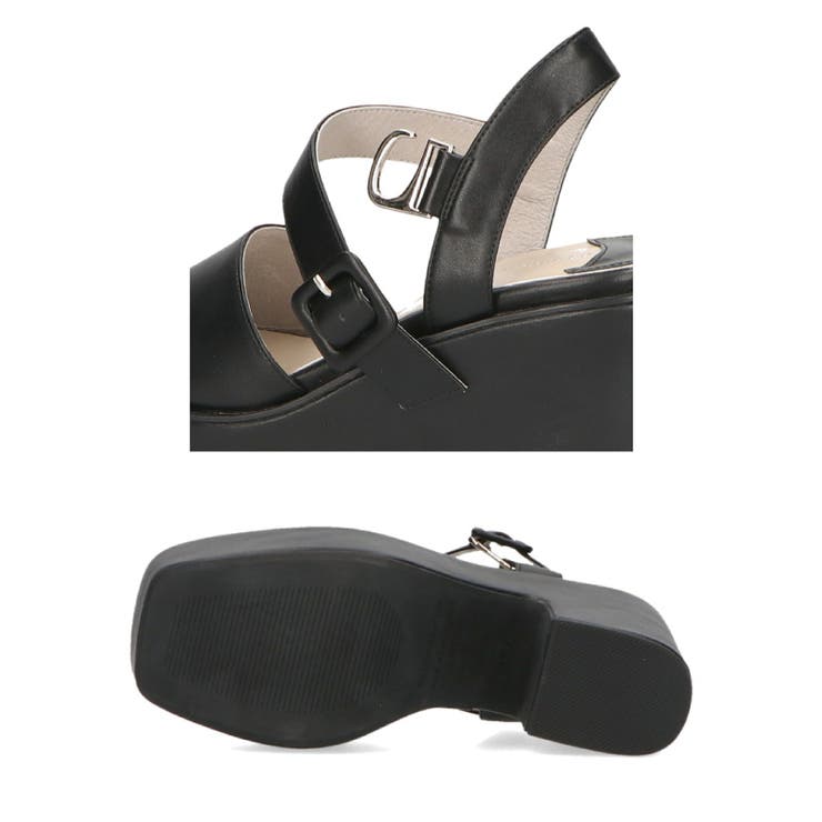 オリエンタルトラフィック》バックルベルト厚底サンダル/41209[品番