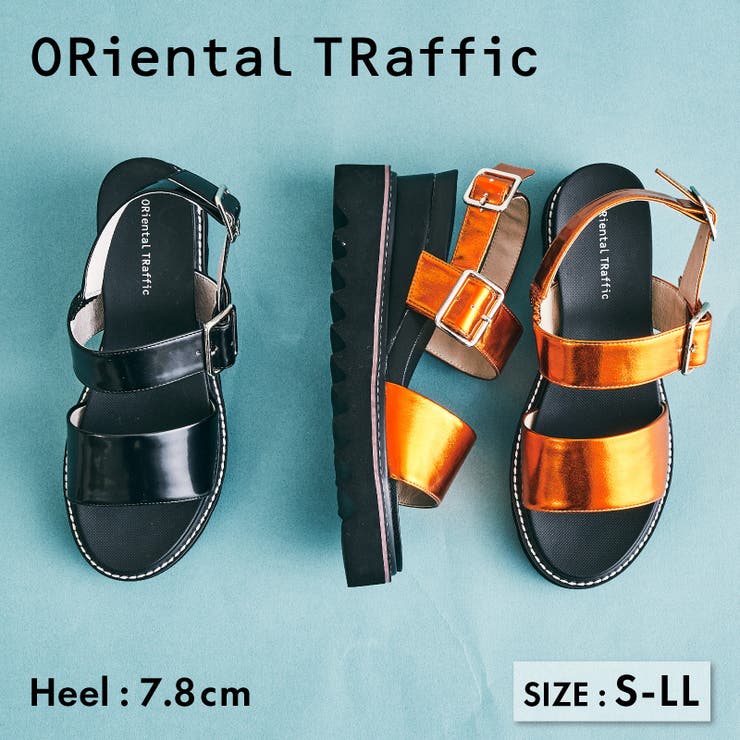オリエンタルトラフィック》厚底ワイドベルトサンダル/41210[品番：ORTS0006105]｜ORiental TRaffic（ オリエンタルトラフィック）のレディースファッション通販｜SHOPLIST（ショップリスト）