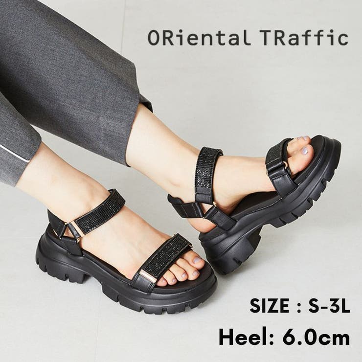 オリエンタルトラフィック》ビジューストラップスポーツサンダル/41220[品番：ORTS0006138]｜ORiental TRaffic（ オリエンタルトラフィック）のレディースファッション通販｜SHOPLIST（ショップリスト）