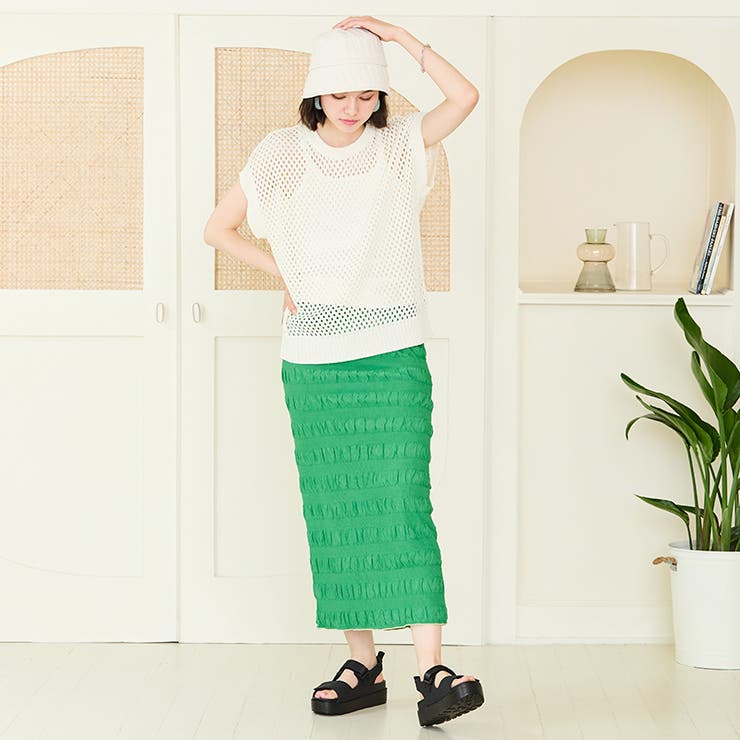 【ORiental TRaffic】ダブルベルトベルクロ厚底サンダル 41238 | ORiental TRaffic | 詳細画像33 