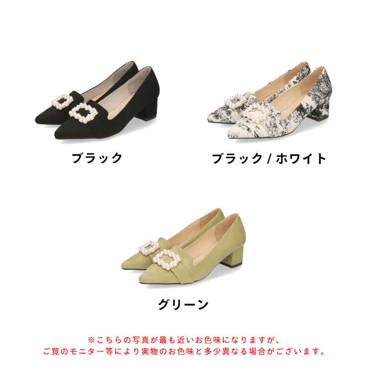 ≪オリエンタルトラフィック≫パールモチーフヒールオペラパンプス/41312 | ORiental TRaffic | 詳細画像2 