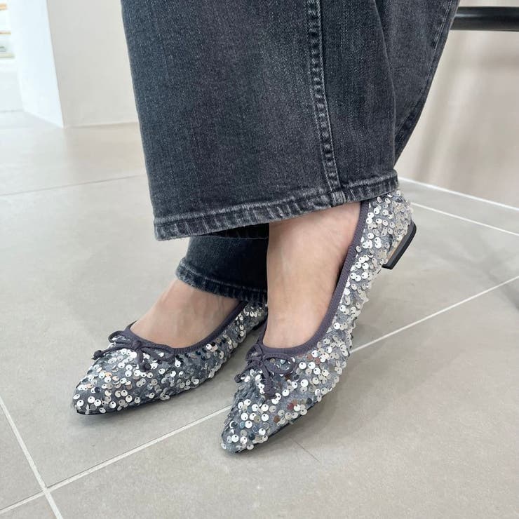 ≪オリエンタルトラフィック≫スパンコールバレエシューズ/41315 | ORiental TRaffic | 詳細画像4 